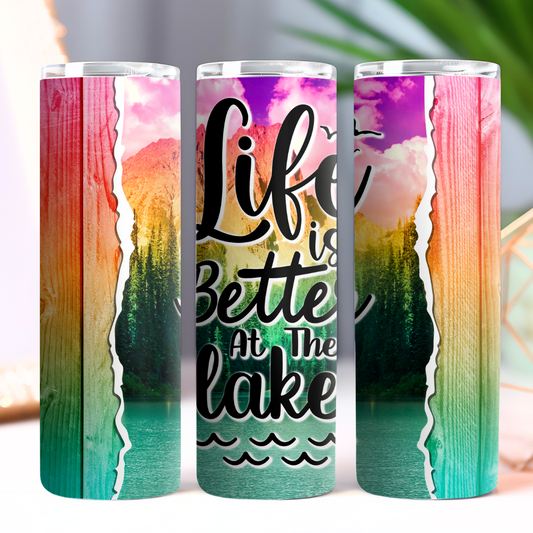 Life is Better At The Lake Tumbler